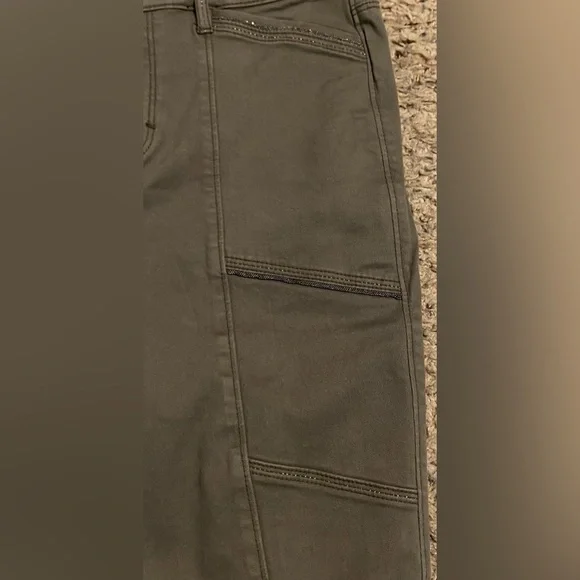 WHBM Women’s Olive Skinny Ankle Jeans Size 6 - Picture 3 of 8